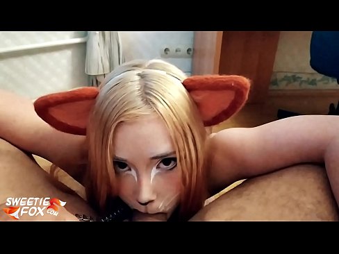 ❤️ Kitsune traga o pau e corre na súa boca Porno en % gl.123sex.ru % ❌️